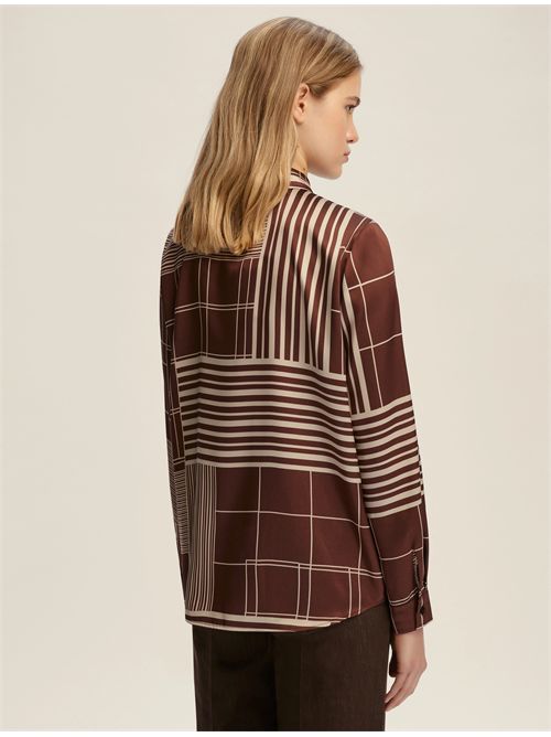 Camicia semi aderente in twill EMME MARELLA | BIAGIO139/008